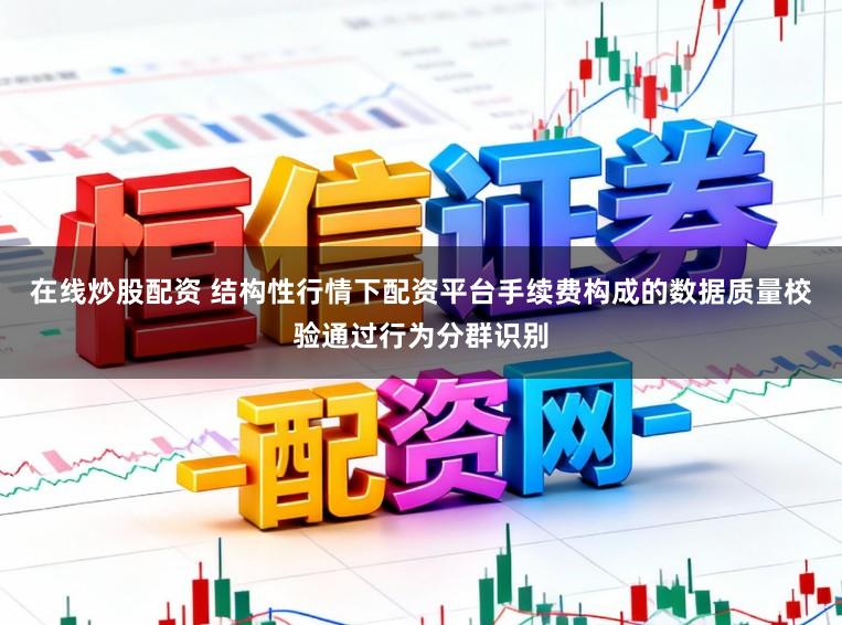 在线炒股配资 结构性行情下配资平台手续费构成的数据质量校验通过行为分群识别