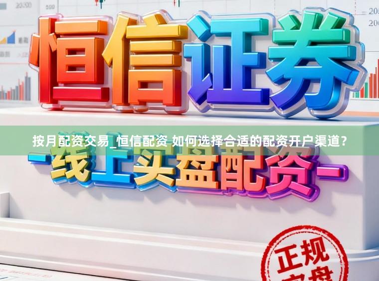 按月配资交易_恒信配资 如何选择合适的配资开户渠道？