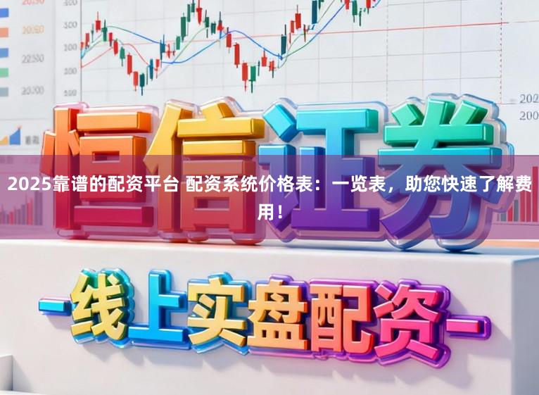 2025靠谱的配资平台 配资系统价格表:一览表,助您快速了解费用!